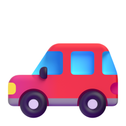 automobile - Microsoft Fluent UI 3D Style