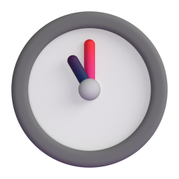 eleven o’clock - Microsoft Fluent UI 3D Style