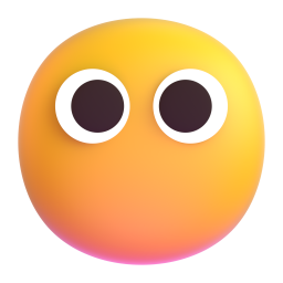 face without mouth - Microsoft Fluent UI 3D Style