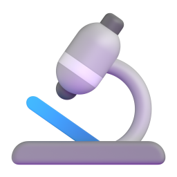 microscope - Microsoft Fluent UI 3D Style