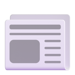 newspaper - Microsoft Fluent UI 3D Style