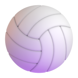 volleyball - Microsoft Fluent UI 3D Style
