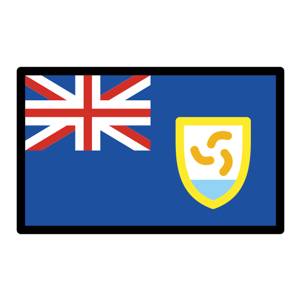 flag: Anguilla - OpenMoji Color Style
