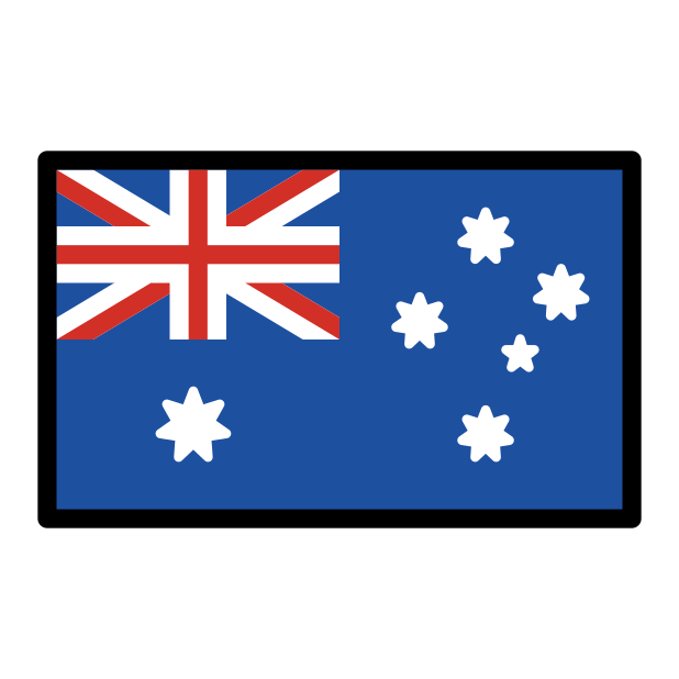 flag: Australia - OpenMoji Color Style