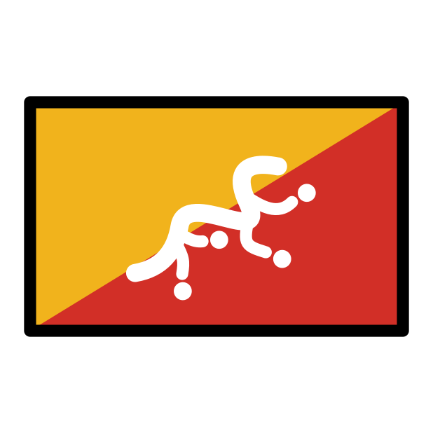 flag: Bhutan - OpenMoji Color Style