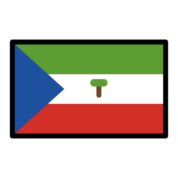 flag: Equatorial Guinea - OpenMoji Color Style