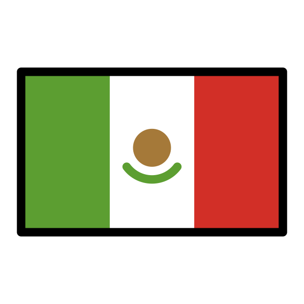 flag: Mexico - OpenMoji Color Style
