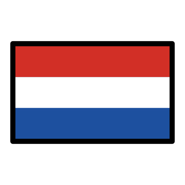 flag: Netherlands - OpenMoji Color Style