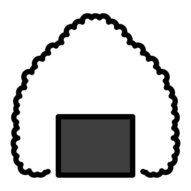 rice ball - OpenMoji Color Style