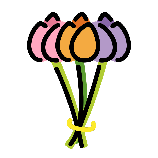 bouquet - OpenMoji Color Style