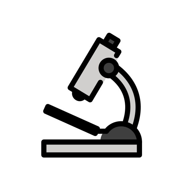 microscope - OpenMoji Color Style