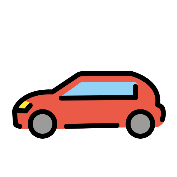 automobile - OpenMoji Color Style
