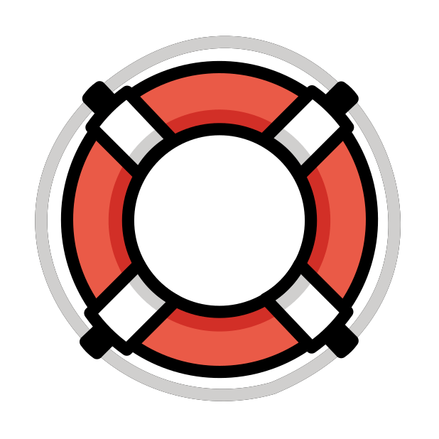 ring buoy - OpenMoji Color Style