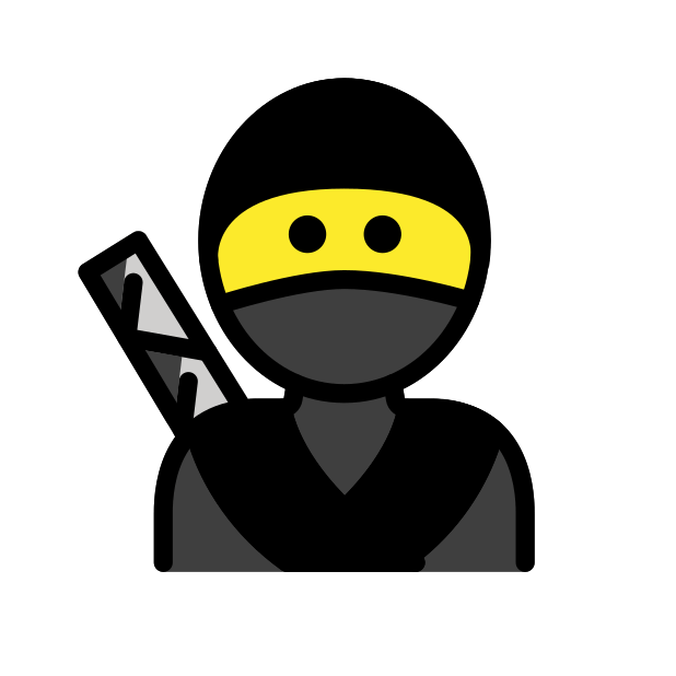 ninja - OpenMoji Color Style