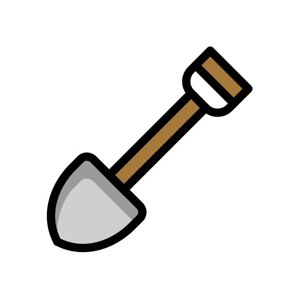 shovel - OpenMoji Color Style