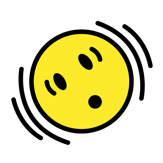 shaking face - OpenMoji Color Style