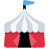 circus tent - Twitter Twemoji Style