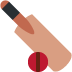 cricket game - Twitter Twemoji Style