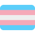 transgender flag - Twitter Twemoji Style