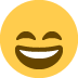 grinning face with smiling eyes - Twitter Twemoji Style