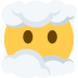 face in clouds - Twitter Twemoji Style
