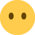 face without mouth - Twitter Twemoji Style