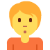person pouting - Twitter Twemoji Style