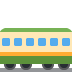 railway car - Twitter Twemoji Style