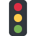 vertical traffic light - Twitter Twemoji Style