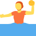 person playing water polo - Twitter Twemoji Style