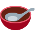 bowl with spoon - Twitter Twemoji Style