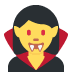 woman vampire - Twitter Twemoji Style