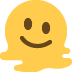 melting face - Twitter Twemoji Style